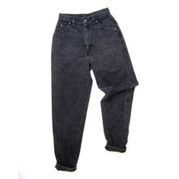 Zara Denim - NWOT ZARA Super Hi Rise Washed Black Tapered Denim